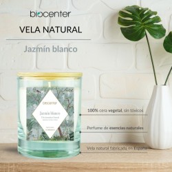 VELA DE CERA DE SOJA JAZMIN...